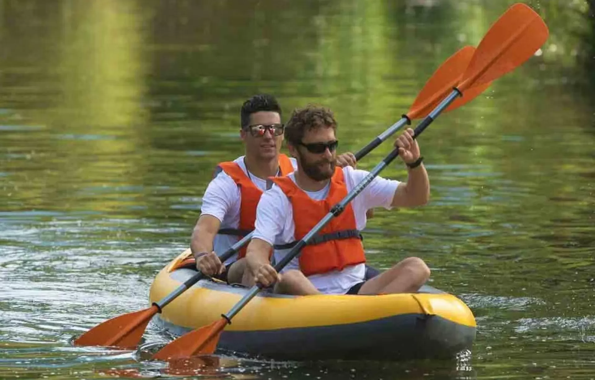 TOUR TRẢI NGHIỆM NÉT HOANG SƠ TẠI BẮC ĐẢO - CHÈO KAYAK HOẶC CHÈO THUYỀN THÚNG TRÊN SÔNG CỬA CẠN